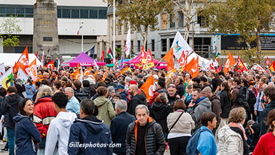 Photos Manifestation du 18 septembre 2025 à Lorient 